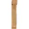 Ekena Millwork Traditional Traditional Rough Sawn Bracket w/ Offset Brace, Western Red Cedar, 6"W x 26"D x 34"H BKT0604X26X34TRA01RWR - alternate 2